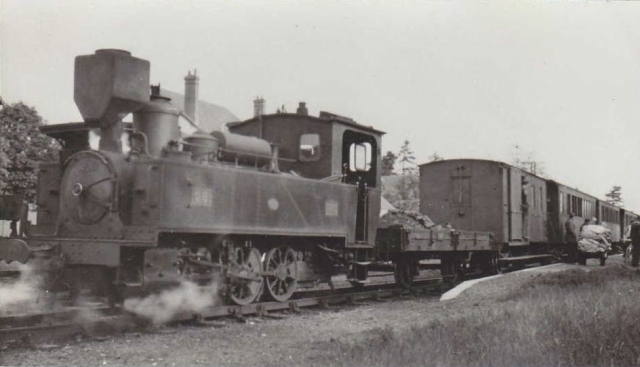 BA Salbris 030T n°28 Plat servant de Tender MV en provenance de Romo Avril 1946 Coll Pérève 01