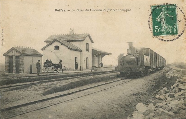 SE Cher Beffes Gare loco n°3552