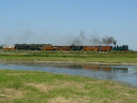 15 230 RB Sur la Digue Train Retour Saint-Valery
