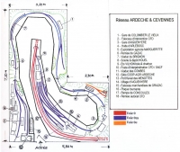 ARDECHE & CEVENNES - plan reseau