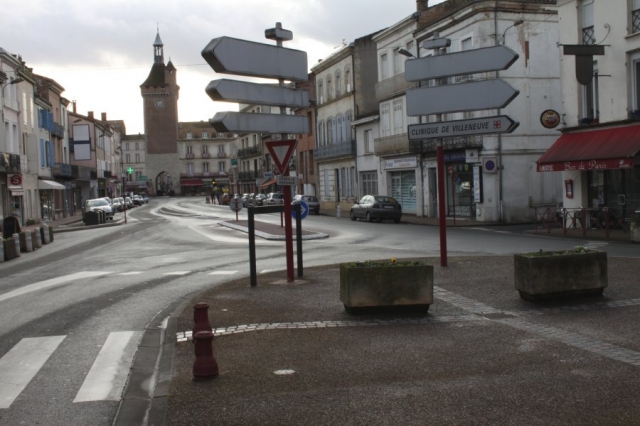 Vue opposée à l'octroi.