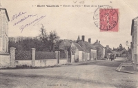 Saint Valerien (Yonne) Route e la Gare