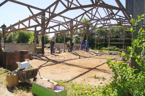 démontage de la structure 1