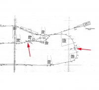 plan cote St Hubert croisements estw