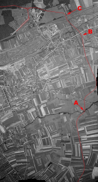 IGNF 42 Sortie nord Depot St Hubert 1951
