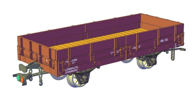 Wagon plat HM Haussettes RB