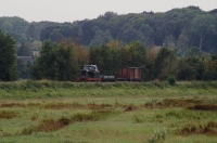 2 CFBS 27.08.14 Locotracteur 351 Rame Marchandise Passage sur la Digue