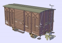 Wagon couvert RB 02