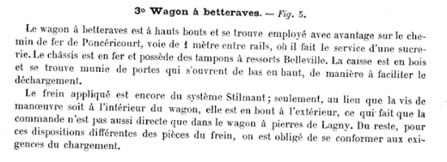Wagon Betterave Ponséricourt