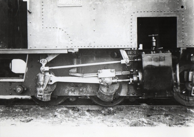 Oreinstein & Koppel. Mallet 020+020T MARGUERITE Travaux Public Estrade-Taher Toul N°1 02 Détail Embiellage