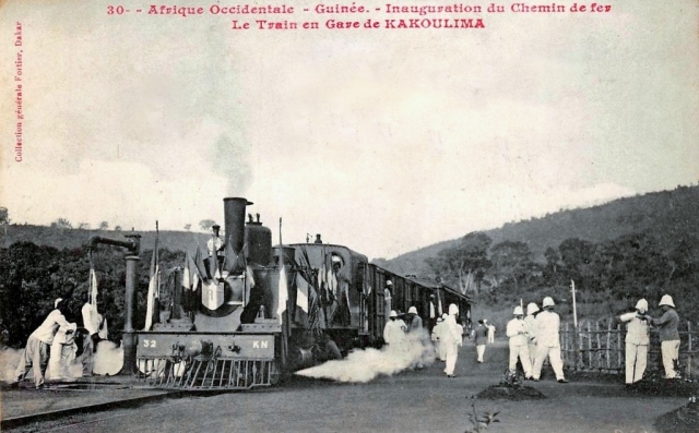 1043 CORPET Ministère des Colonies Conakry-Niger (Guinée) 230T KN 32 27,2t 09-11.09.1905 Livraison Marseille Mise en Service 24.05.1907 Puis Abidjan-Niger n°25012 Puis Conakry-Niger diagramme 164