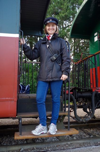 6 CFBS 20.09.15 Train Saint Valery Cayeux Audrey Chef de Train
