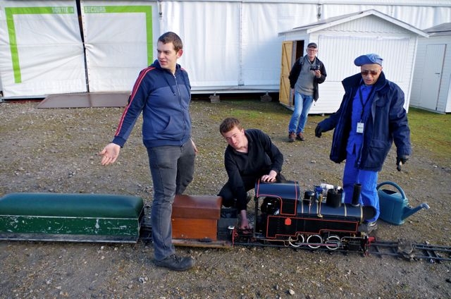 13 Loco vapeur Vive Gaetan Florian CFBS Membres + Salariés Fete Vapeur 2016