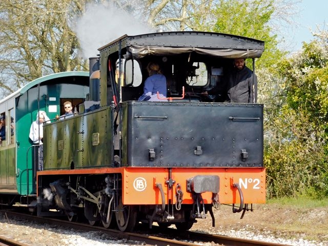 2 CFBS 08.04.16 Noyelles Arrivée Train du Crotoy 130T Cail