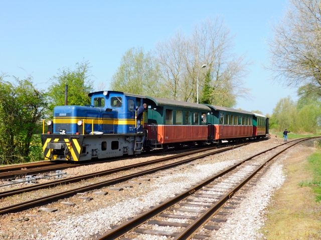 7 CFBS 08.04.16 Noyelles Arrivée Train direct Cayeux + MOB