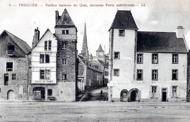 CdN Tréguier Port Quai Vieilles Maisons Voie