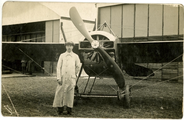 John-Alcok-Hanriot-monoplane