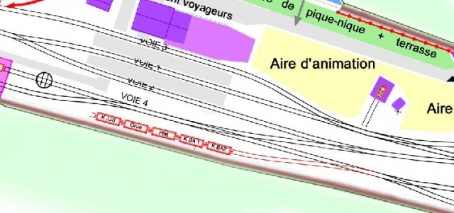 Plan voies