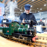 02 Vapeur Vive Club de lille (130T Corpet CFBS) Expo Lille TrainsMania 04.05.19