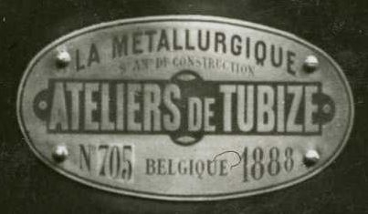 Tubize 05 Plaque n°705