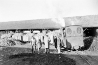 13 Cramaille Raperie 040T Brigadlok n°9 Wagons Tomberaux Betteraves Groupe 02.12.1961 Photo Bazin