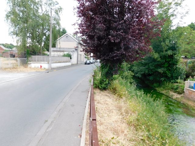 09 PK 25,2 Cambrésis Gare Café Estaminet Axe Voie Même Perspective CPA