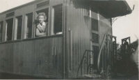SE Somme Voiture Le Crotoy Jeanine en Train 1946