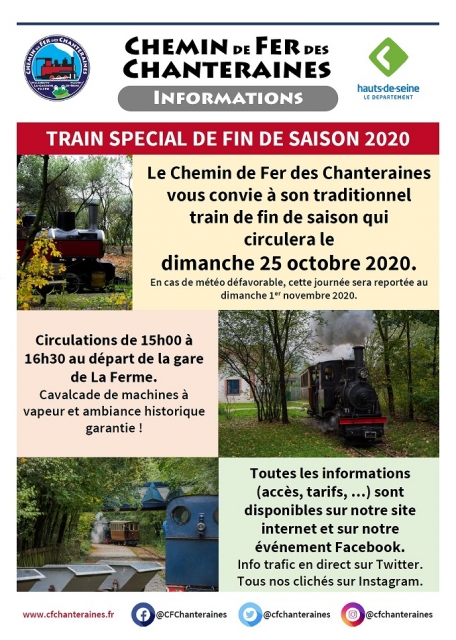CFC : train de fin de saison 2020
