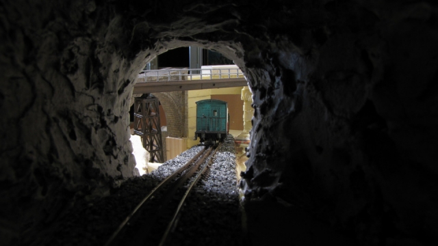 Reseau Gruyère - tunnel intérieur