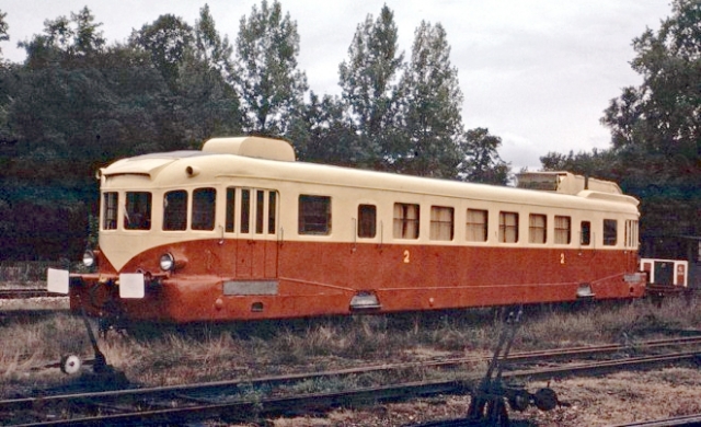 Nord-Est Automotrice VH-24 Gray 28.09.1974 Photo JP Dumont