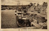 Le port de Paimpol, voie Ã  double Ã©cartement et wagons Ã  voie normale