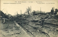 Ham Gare 1917 Repli Ad Ligne Hindenburg