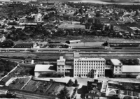 Ham Gare Silo Vue aérienne 1956