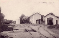 EC Blanzac Gare Remise Chateau d'Eau en construction (cuve pas montée)