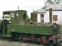 Sena Sugar Estate Locomotive 15 at Marromeu Shed Henschel 0-8-0T 14967-17 Geoff Cooke FLICKR