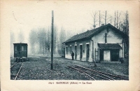 CSA Gandelu Gare Plan de Voie Après 1919 Vérifier