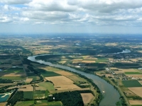 La Loire, en direction d'OrlÃ©ans