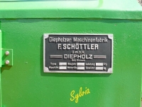 Locotracteur Diema Plaque