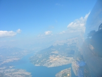 Ne vol au dessus du barrage de Serre-Ponçon
