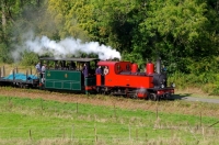 12 ASVI 22.09.30 50 ANS - Trains des Photographes sur le Ravel - Pature Double Traction 130T Corpet + Tubize HL 303