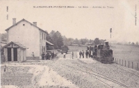 S.E. Nièvre Saint-Amand en Puisaye Gare Fin des Travaux