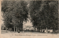 S.E. Nièvre Saint-Amand en Puisaye Avenue de la gare