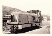 Vernet les Bains Diesel CFD n°2 Mines de la Tet 06 1963 Photo Rozé Collection Pérève 01