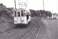 Tramways de Valencienne Mont de Bruyères Destination Saint-Amand 21.06.1963 Photo Bazin 01