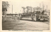 Marines-Valmondois Valmondois Gare Loco (CPA) 05