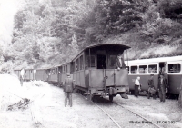 CFDT Le Boussiac Biffircation Voiture De Rechter Autorail 27.06.1953 Photo Bazin - PME