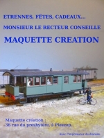 Maquette Création Monsieur Le Resteur Voiture CdN