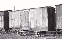 CFD Seine Marne Wagon Couvert à Denrées Egreville 1951 Photo Rifault 01