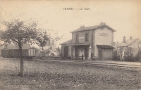 Cheroy (Yonne) Gare Couvert