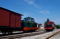 1 CFBS 22.06.14 5 Transbaie Croisement Rame Navette Locotracteur 351 130T Corpet